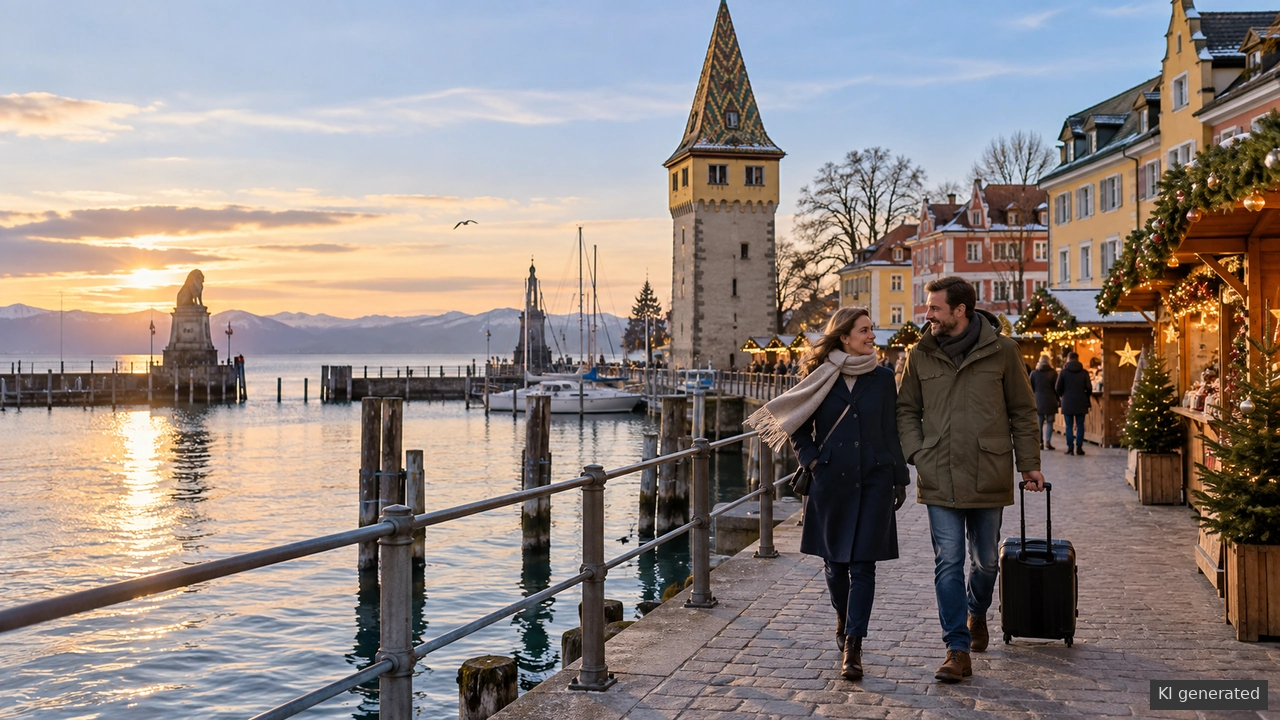 Lindauer Hafenweihnacht: Advent zwischen Mangturm, Löwe und See