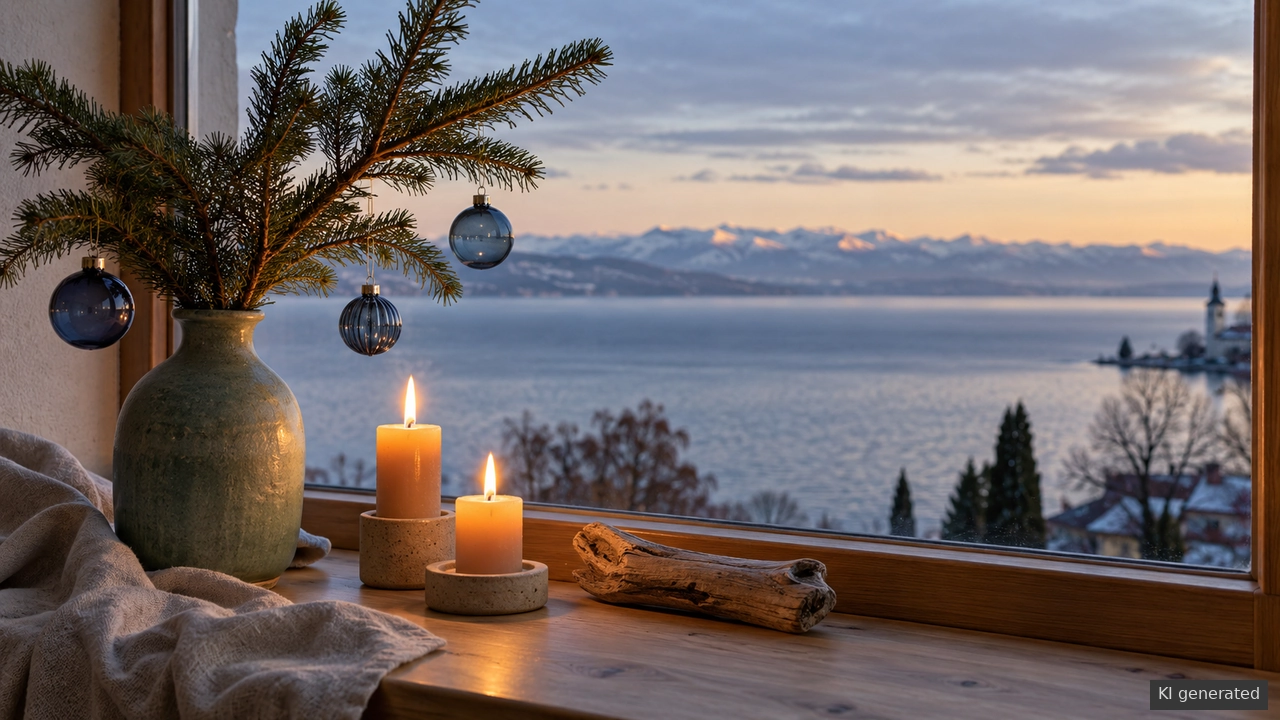 Weihnachtsdeko mit Bodenseegefühl: ruhig, natürlich und wiederverwendbar