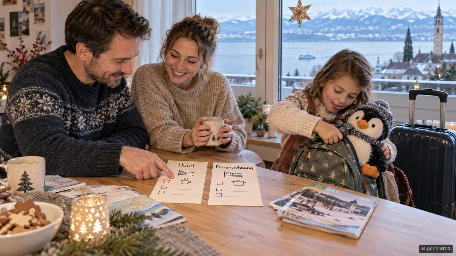 Familienhotel oder Ferienwohnung? Die Weihnachtsrechnung ohne Überraschung